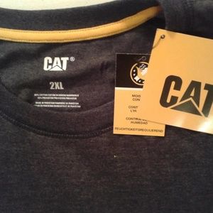 Caterpillar T shirt Men 2XL Moisture Control NEW